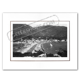 Vintage Greek City Photos Peloponnese - Argolida, Methana, seaside view (1937)