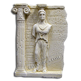 Ancient Greek Caryatid Magnet