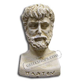 Ancient Greek Plato Magnet
