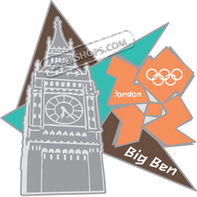 London 2012 Big Ben Pin