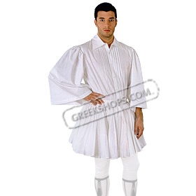 Fustanella (Evzon Skirt) with 400 Pleats for Men's Costume