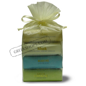 Greek Aromatic Soap Gift Package (4 bars)