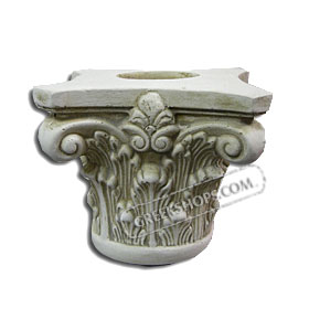 Tealight Candle Holder - Ancient Greek Column Top (4") (Clearance 40% Off)