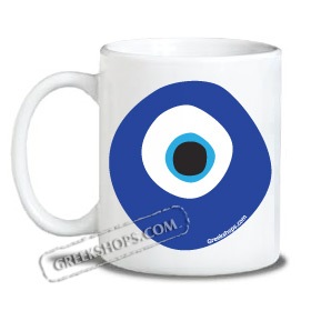 Coffee Mug - Mati Evil Eye