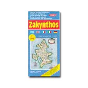 Road Map of Zakynthos Special 50% off