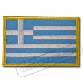 Greece Rectangle Patch