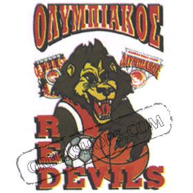 Greek Sports Olympiakos Red Devils Tshirt 45