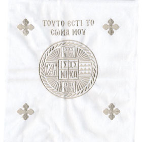 Embroidered Antidoro - Holy Bread Pouch (34cm) 