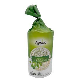 Agrino Greek Rice Cakes with Oregano, 3.8oz