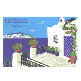 GREECE Greek Islands Children's Tshirt 68B