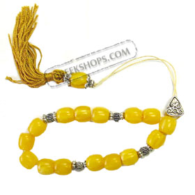 Worry Beads KN120Y Yellow