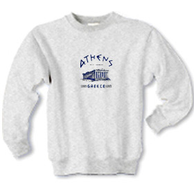 Ancient Greece Parthenon Children's Sweatshirt 163B