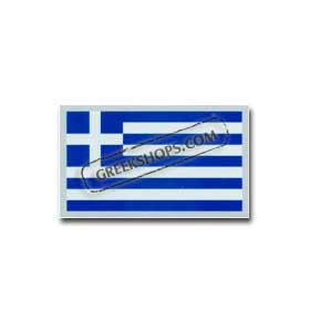 Auto Decal Greek Flag Reflective