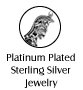Platinum Plated Sterling Silver Jewelry