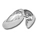 Sterling Silver Ring - Double Minoan Dolphin 