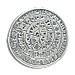 Sterling Silver Ring - Large Phaistos Disc (41mm)