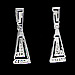 The Clio Collection - Sterling Silver Earrings w/ Double Greek Key (26mm)
