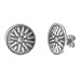 Sterling Silver Earrings - Vergina Star (15mm)
