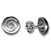 Sterling Silver Earrings - Spiral (1cm)