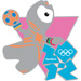 London 2012 Mascot Wenlock Handball Pin