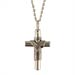 Stainless Steel Greek Cross (19 mm x 31.7 mm)