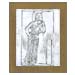 Athena Silver Engraving Wall Decoration