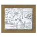 Mykonos Silver Engraved Wall Decoration