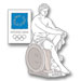 Athens 2004 Ares Pin