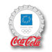 Athens 2004 Coca Cola Bottle Cap Pin
