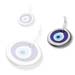 Decorative Glass Evil Eye - Platinum - Style 1_PL