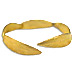 The Elaia Collection - Gold Plated Sterling Silver Bracelet - Olive Leaf