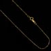  14k Gold Filled 1mm Cable Link Chain Necklace 16