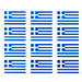 Greek Flag Sticker Sheet