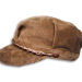 Women's Brown Corduroy Greek Fisherman's Hat