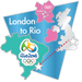 London 2012  Rio 2016 Olympic Games Bridge Pin