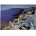 Poster of a Santorini Town