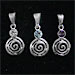 Sterling Silver Pendant - Small Spiral (22mm)