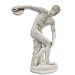 Discus Thrower Statue 20" (44 cm) Ivory-colored