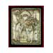 Silver Icon of Eisodia Theotokou ( Virgin at the Temple )