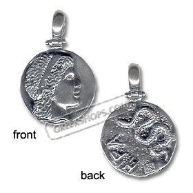 Sterling Silver 12 Greek Gods of Olympus Pendants  